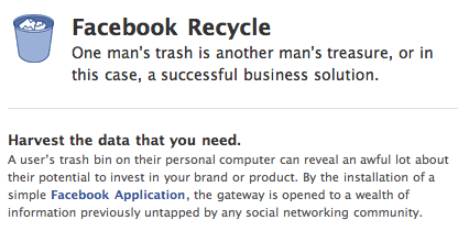 Facebook Recycle