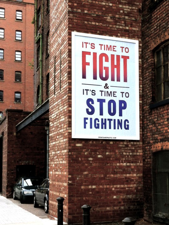 Steve Lambert - It's Time to Fight - Manchester
